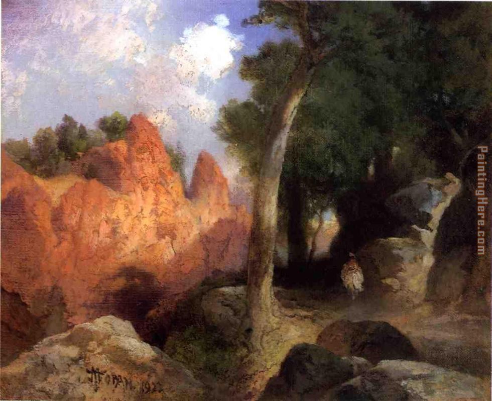 Canyon of the Clouds painting - Thomas Moran Canyon of the Clouds art painting